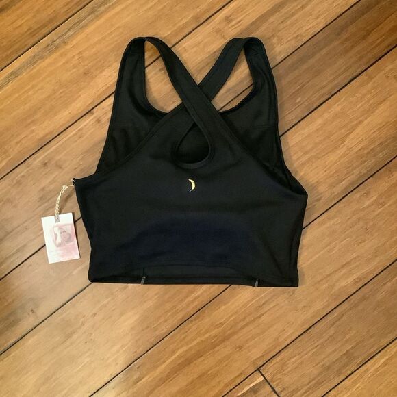 NWT ❤️Jessica Simpson 2-piece Black Beauty Workout Wear 🏋️♀️🏃♀️👟 🪶 - Picture 2 of 5